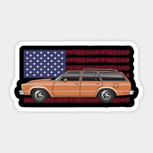 malibu wagon Sticker